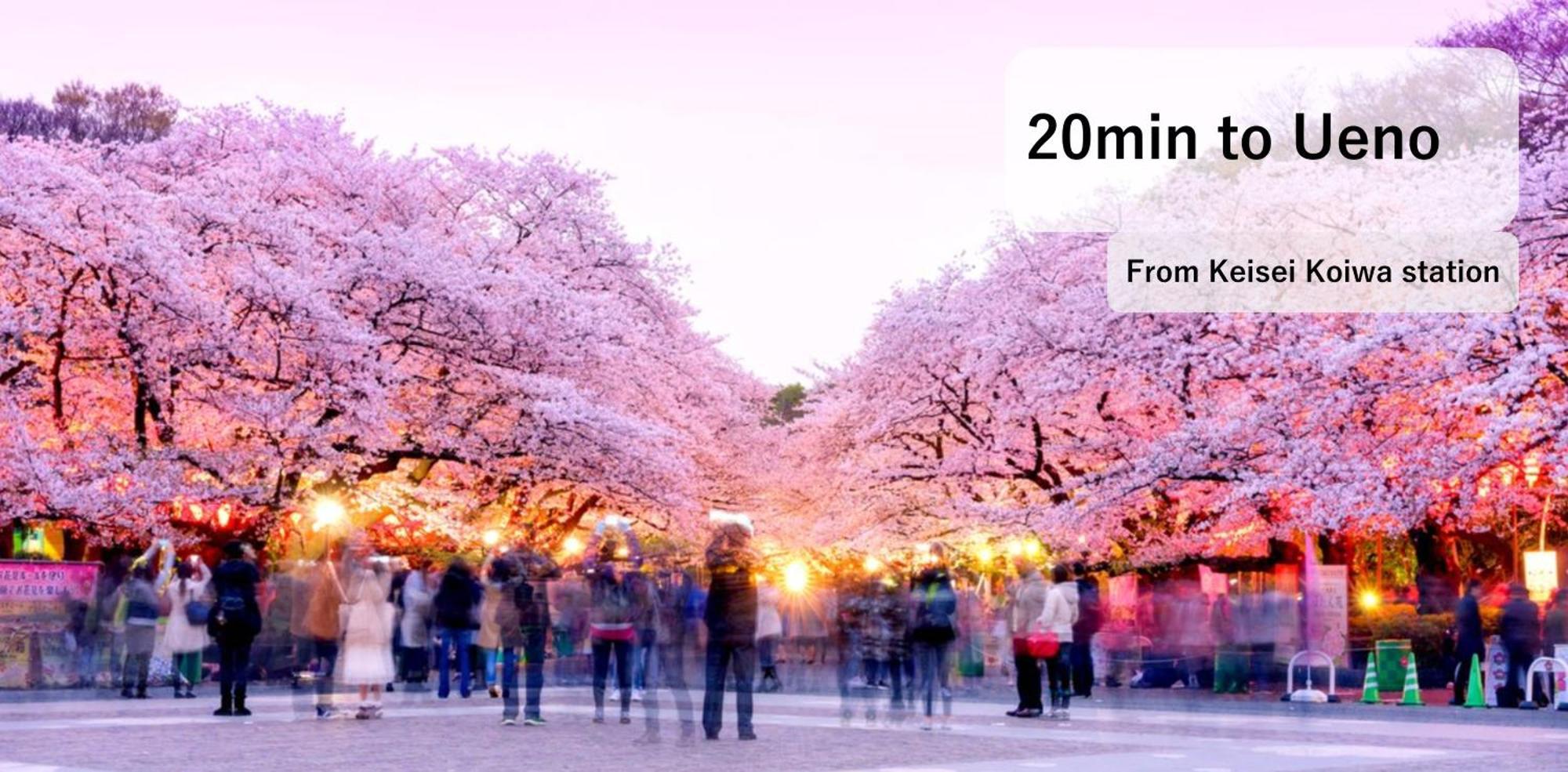 Asahistay -Koiwa, Free Parking O, Whole Family House, Japanese Garden Taste Tokyo Exterior photo